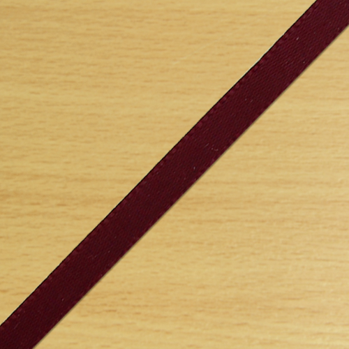 3mm Satin Ribbon Burgundy
